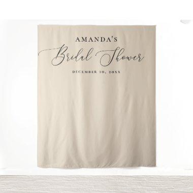 Ivory backdrop. Elegant  background Tapestry