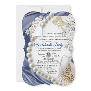 Ivory,Green,Blue,Gold Silk & Pearls
