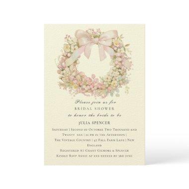 Ivory Pastel Blossoms