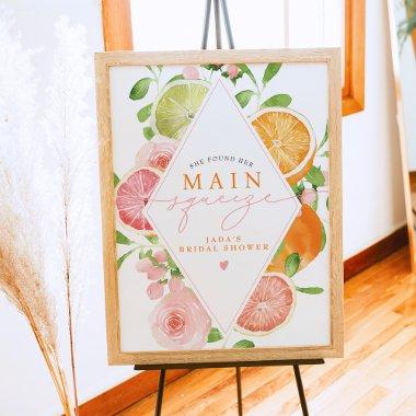 JADA Citrus Fruit Main Squeeze  Poster