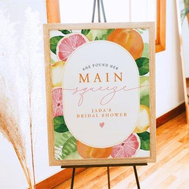 JADA Citrus Fruit Main Squeeze  Poster