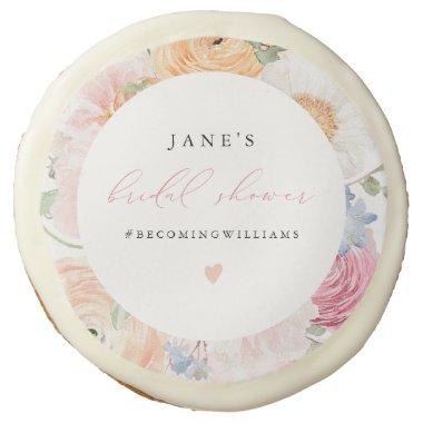 JANE Blush Floral Petals & Prosecco  Sugar Cookie