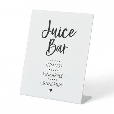 Juice Bar Pedestal Sign