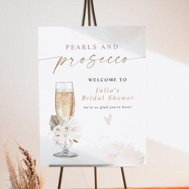 JULIA Boho Floral Pearls & Prosecco  Foam Board