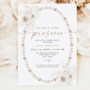 JULIA Boho Floral Pearls & Prosecco