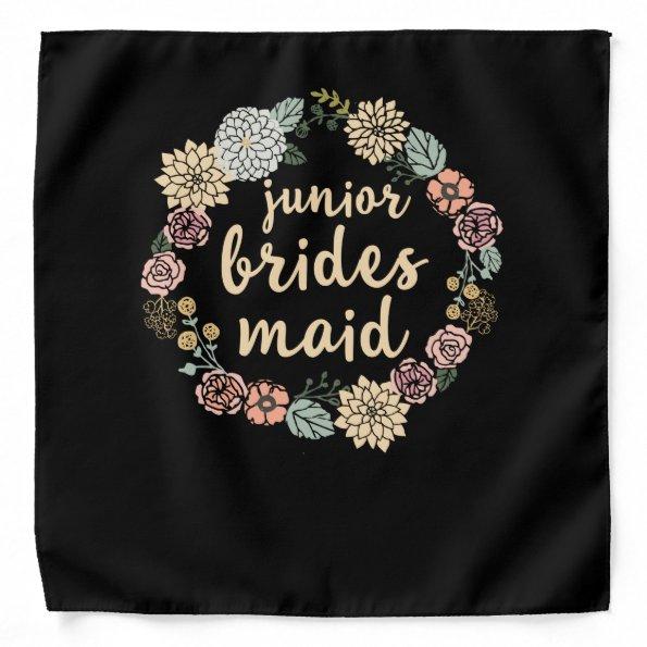 Junior Bridesmaid Bridal Shower Gift Wedding Party Bandana