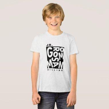 Junior Jr. Groomsman, wedding party Tri-Blend Shirt