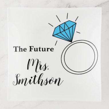 Just Engaged Trinket Tray