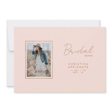 Just Her Photo Simple Blush