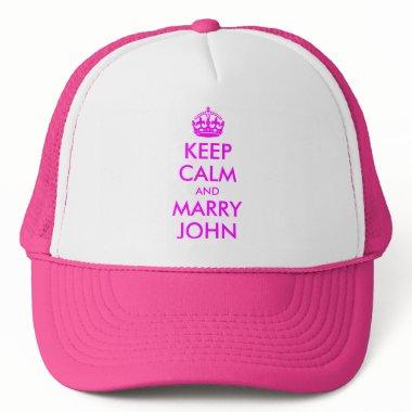 Keep Calm and Marry John Hat