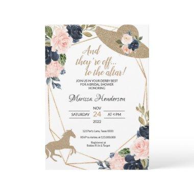 Kentucky Derby Bridal Shower Invitations