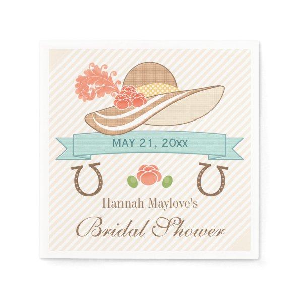 Kentucky Derby Bridal Shower Napkins