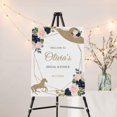 Kentucky Derby Bridal Shower Welcome sign