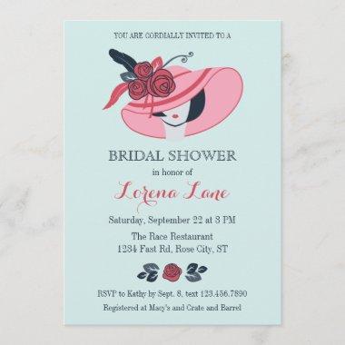 Kentucky Derby Inspired Bridal Shower Invitations