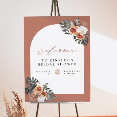 KINSLEY Boho Terracotta  Welcome Foam Board