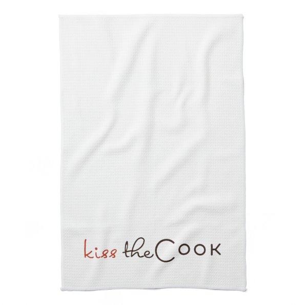 Kiss the Cook Tea Towel Kitchen Towel