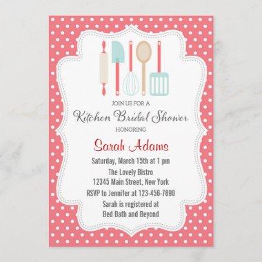 Kitchen Bridal Shower Invitations