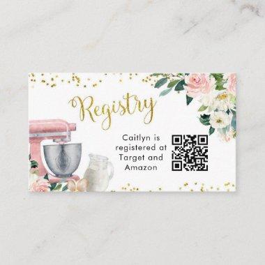 Kitchen Bridal Shower Registry Invitations