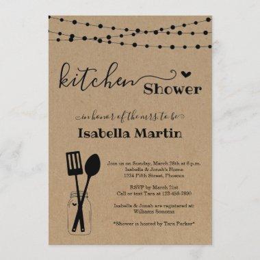 Kitchen Wedding / Bridal Shower Invitations