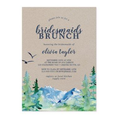 Kraft Rocky Mountain Bridesmaids Brunch Invitations