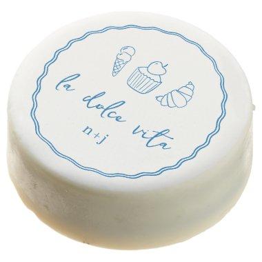 "La Dolce Vita" Handwritten  Chocolate Covered Oreo