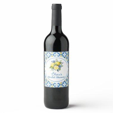 La Dolce Vita Lemon  Wine Label