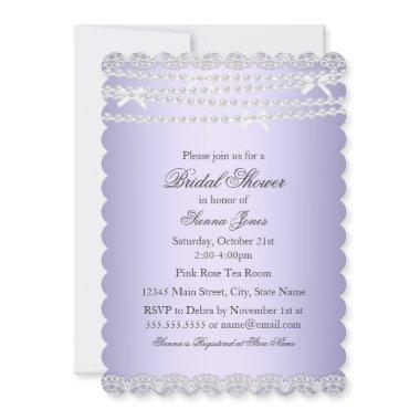 Lace & Pearl Purple
