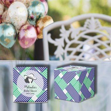 Lady Derby Big Hat  2 x 2 Favor Boxes