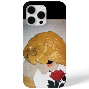 LADY WITH RED ROSE iPhone 15 PRO MAX CASE