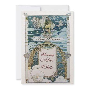 LADY WITH UNICORN  PARTY GOLD