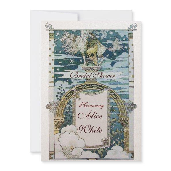LADY WITH UNICORN  PARTY GOLD