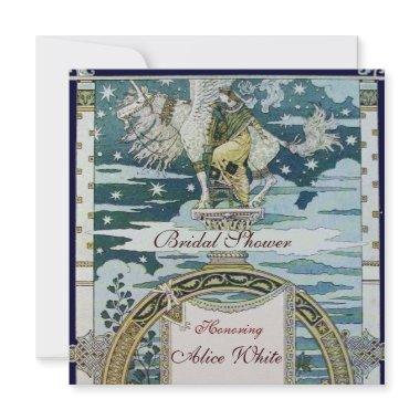 LADY WITH UNICORN  PARTY Ice White
