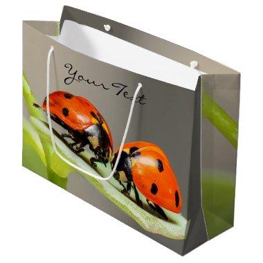 Ladybugs Beetles Gift Bag