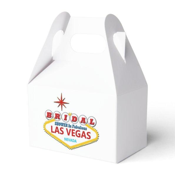 Las Vegas  Gable Favor Box