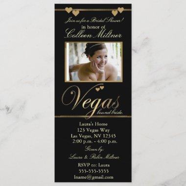 Las Vegas Bridal Shower Invitations Template