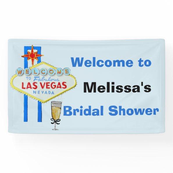 Las Vegas Bridal Shower Welcome Sign