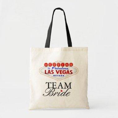 Las Vegas Wedding Team Bride Tote Bag