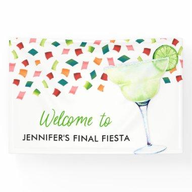 Last Fiesta  Party Welcome Banner