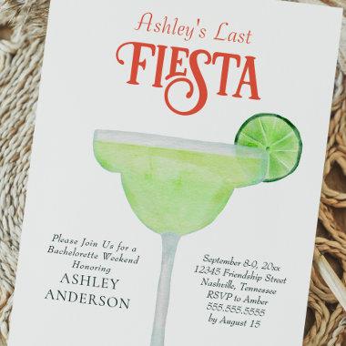 Last Fiesta Margarita Bachelorette Invitation Post