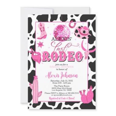 Last Rodeo Bachelorette/Bridal Shower Invitations