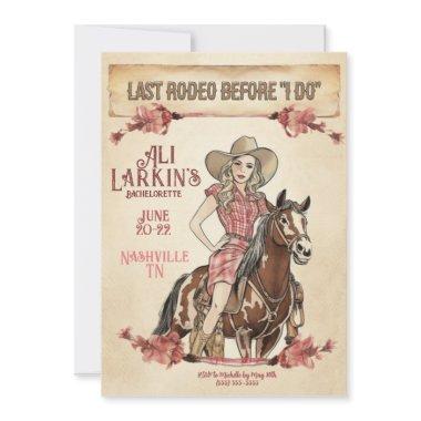 Last Rodeo Western Bachelorette Party