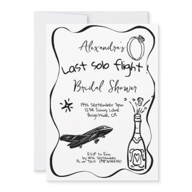 Last Solo Flight Drawn