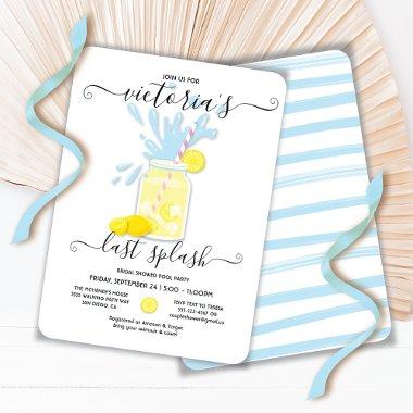 Last Splash Lemonade Pool Party Shower