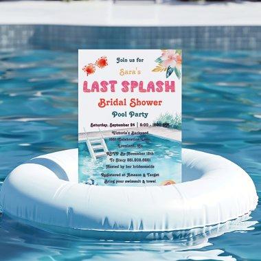 Last Splash Pool-Themed Bachelorette