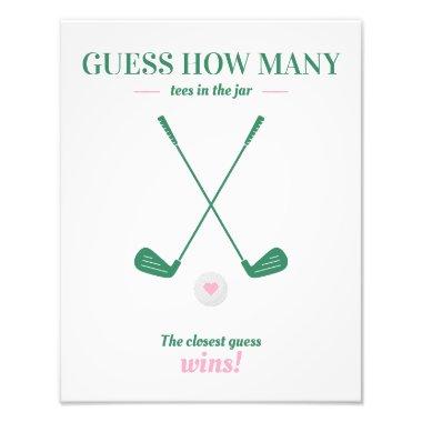 Last swing before the Ring Golf  Photo Print