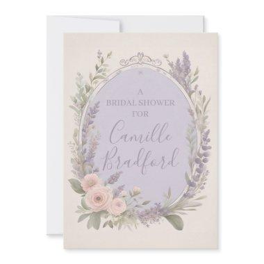 Lavender and Blush Floral