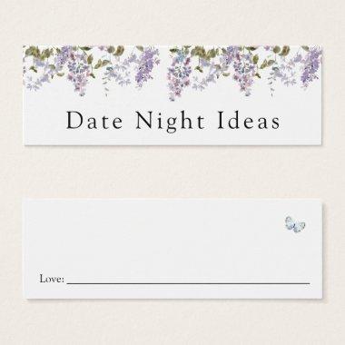 Lavender and Lilacs Night Idea Invitations