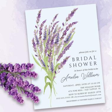 Lavender Bliss Bridal Shower Invitations
