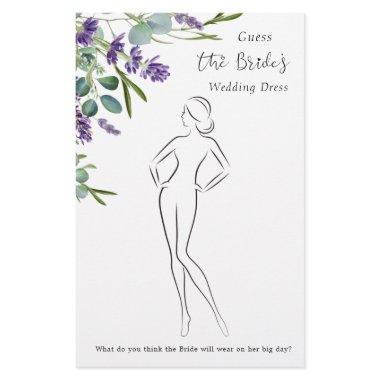 Lavender Eucalyptus Guess Dress  Game Flyer