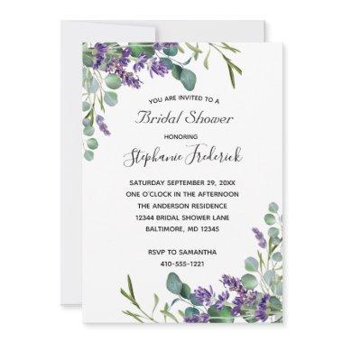 Lavender Eucalyptus Purple Greenery
